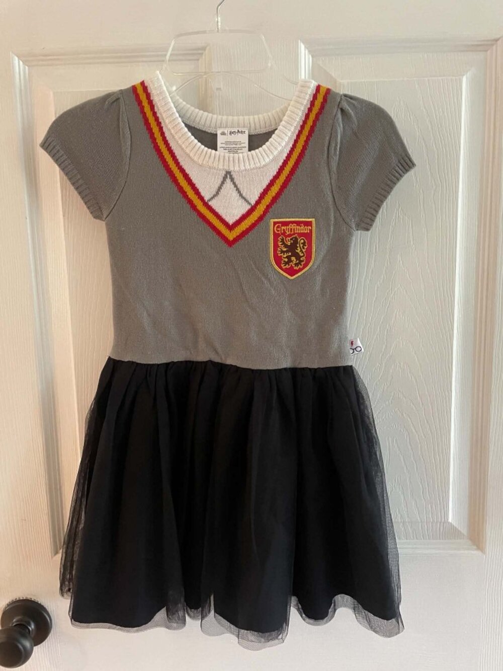 Harry Potter Girl's Dress Costume 5T Gryffindor NEW NWOT